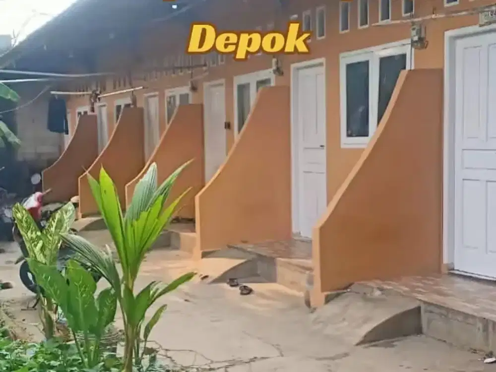 Dijual Cepat Rumah Kontrakan Strategis di Depok Akses Mobil, Dekat Tol Cimanggis