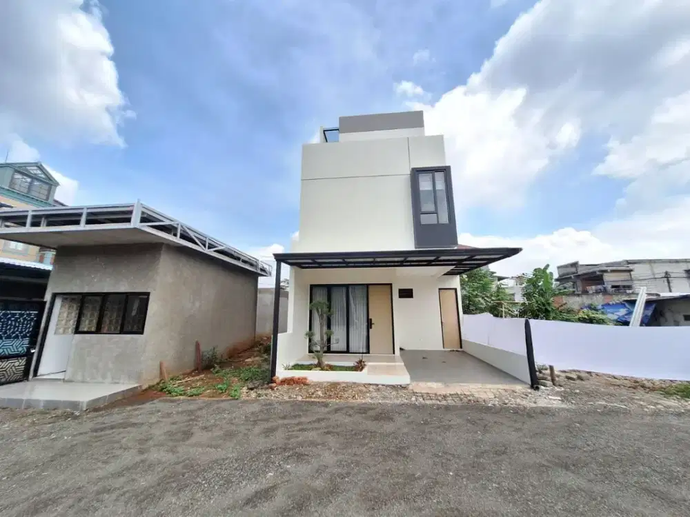 Rumah Modern Minimalis Full Furnished Harga Terbaik di Cirendeu