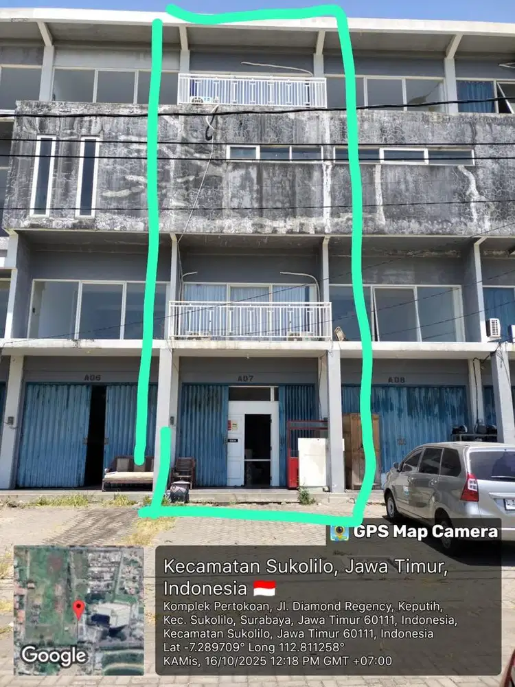 Disewakan ruko untuk komersil