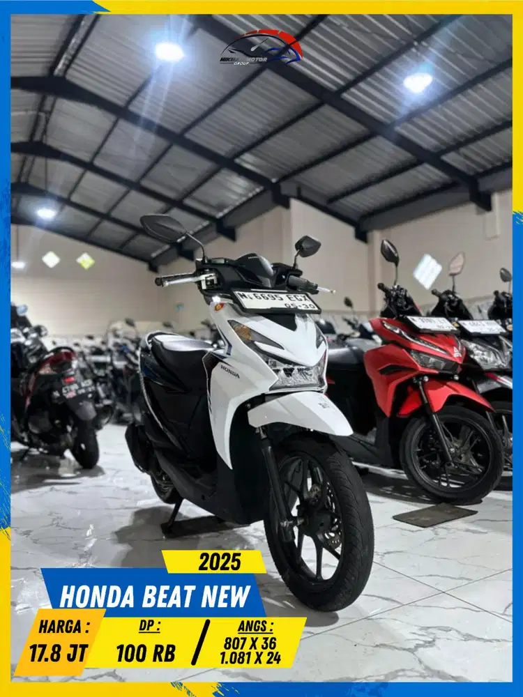 HONDA BEAT NEW 2025 BARANG ISTIMEWA HIKMAH MOTOR KEPUH MALANG
