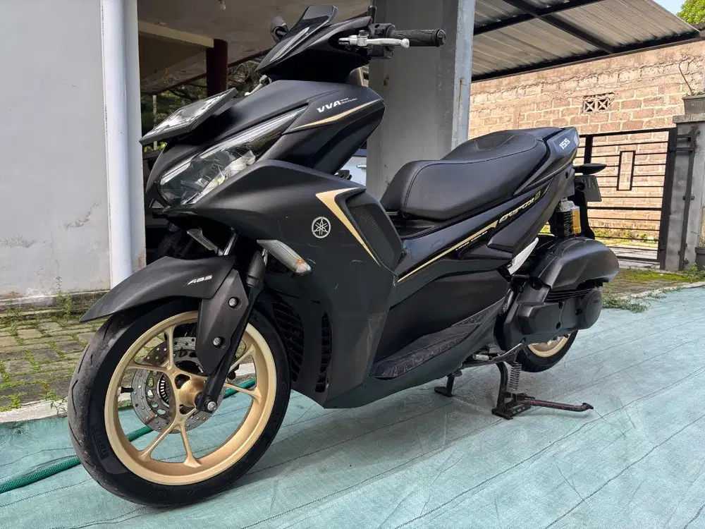 Jual Yamaha AEROX CBS Connected Keyless Hitam Doff Tahun 2020