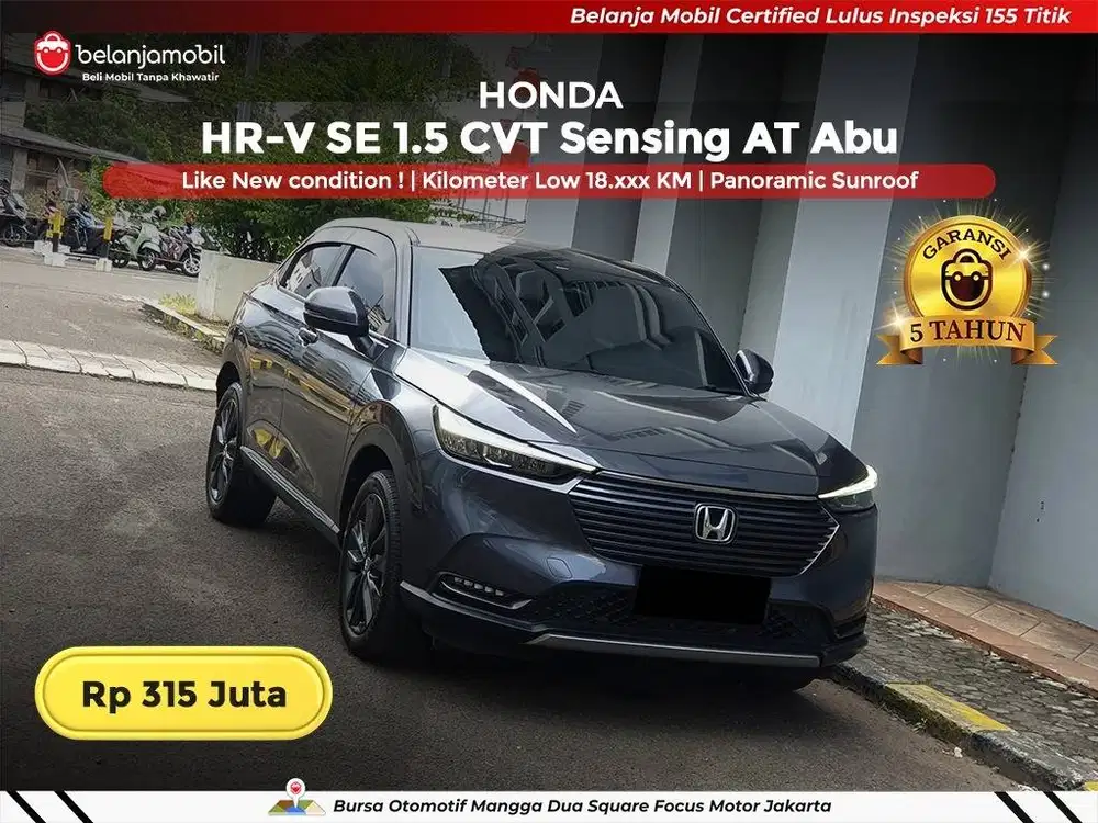 [ LOW KM 18RB ] Honda HRV HR-V HR V SE 1.5 Sensing Panoramic 2023/2024