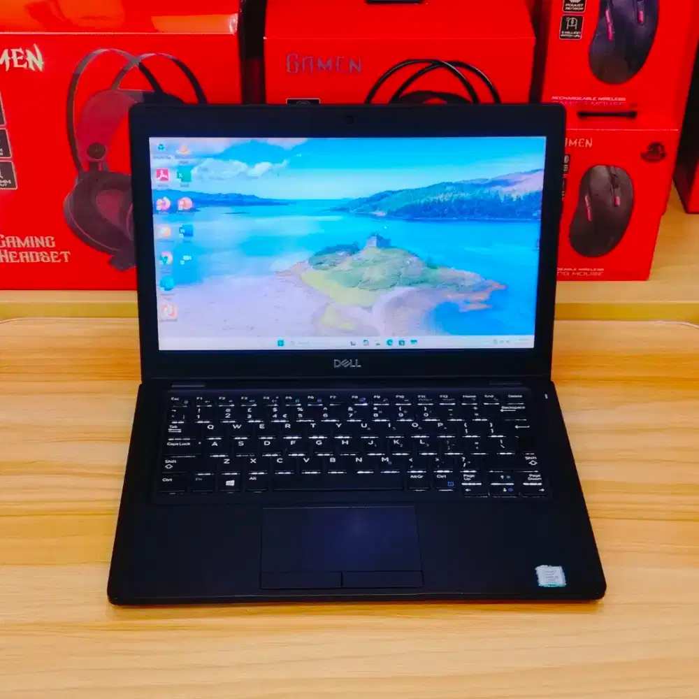 PROMO Dell Latitude 5290 Intel i5 Gen8 RAM 8GB SSD 256GB Kencang Mulus