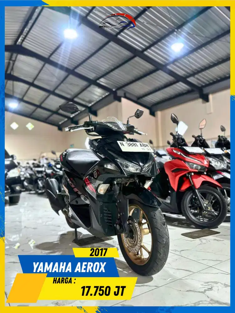 YAMAHA AEROX 2017 NEGO SAMPE DEAL MASZEHH HIKMAH MOTOR KEPUH MALANG
