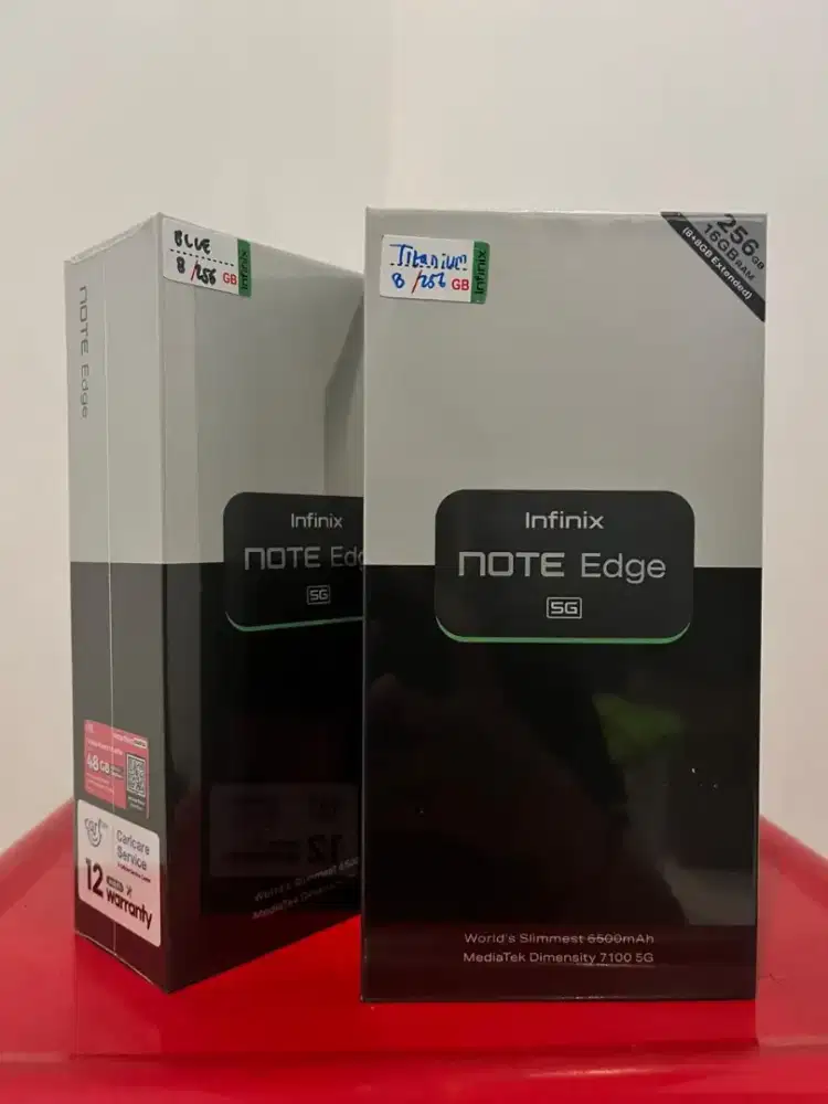 Infinix Note Edge 5G 8/256 Promo Murah New Segel