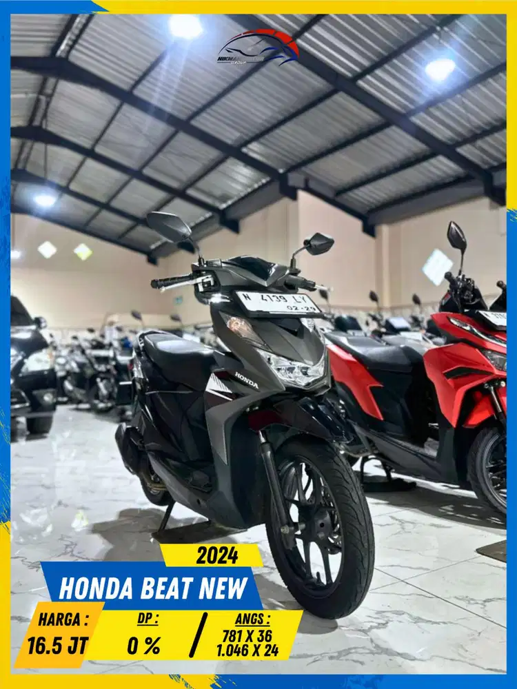 HONDA BEAT NEW 2024 SIAP PANTAU BOSSKU HIKMAH MOTOR KEPUH MALANG