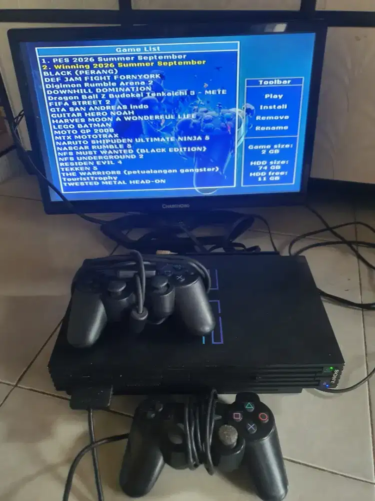 Ps2 Fat N A Hdd 80gb