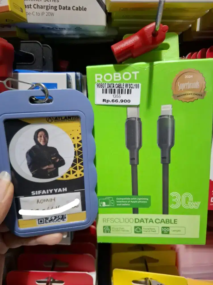 ROBOT DATA CABLE RFSCL100 | ATLANTIS DAHSYAT