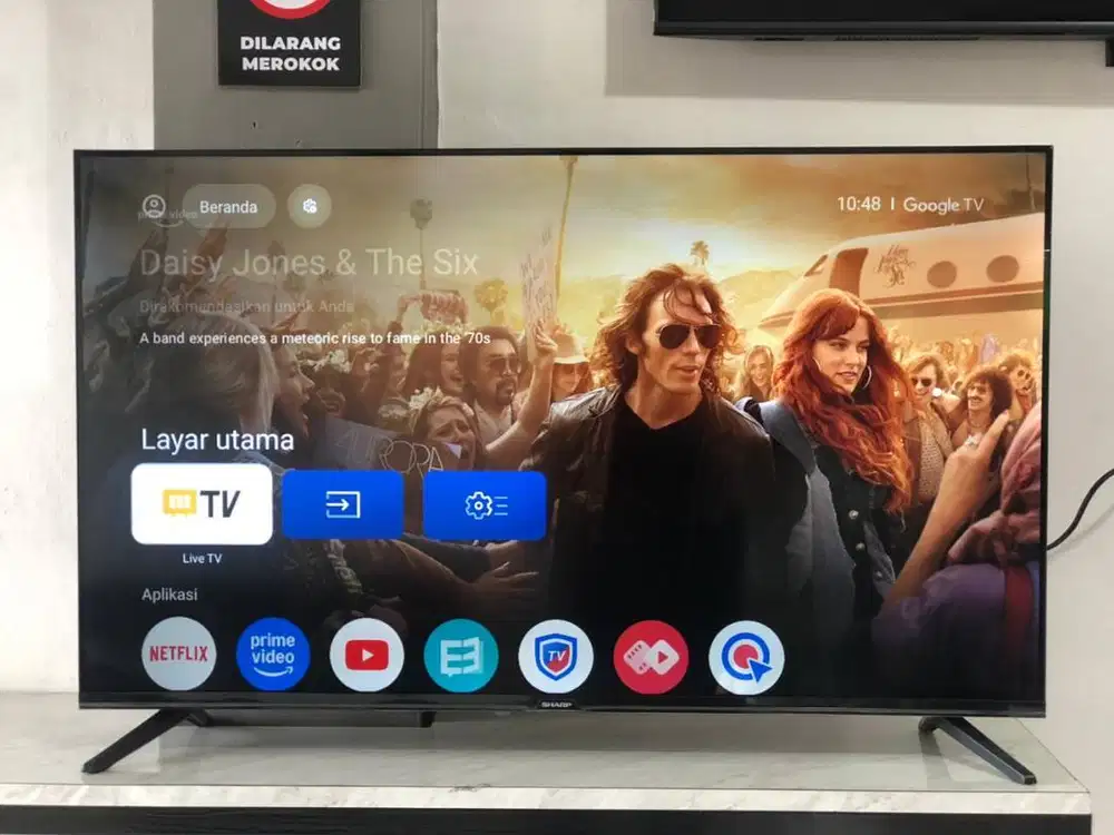 Sharp 43” Google TV 2T-C43GH3000I – Smart TV Modern & Jernih!