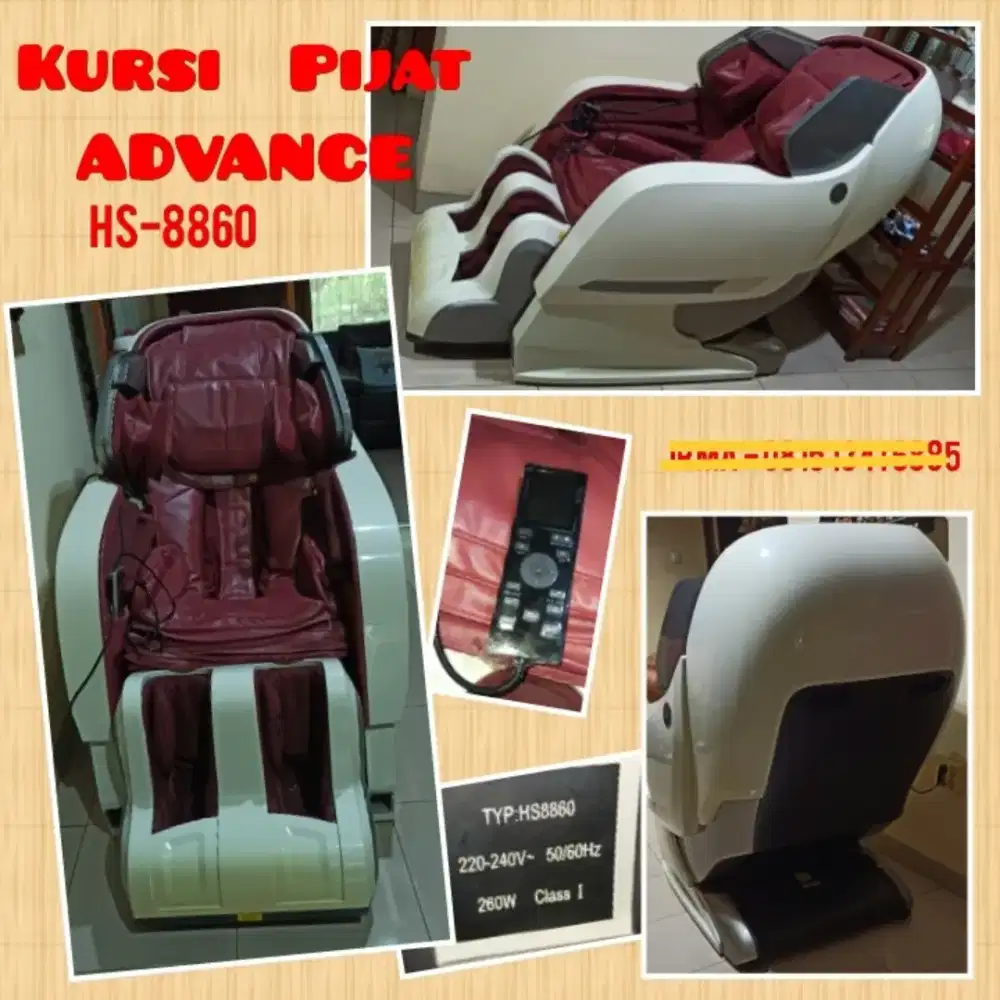 KURSI PIJAT ADVANCE