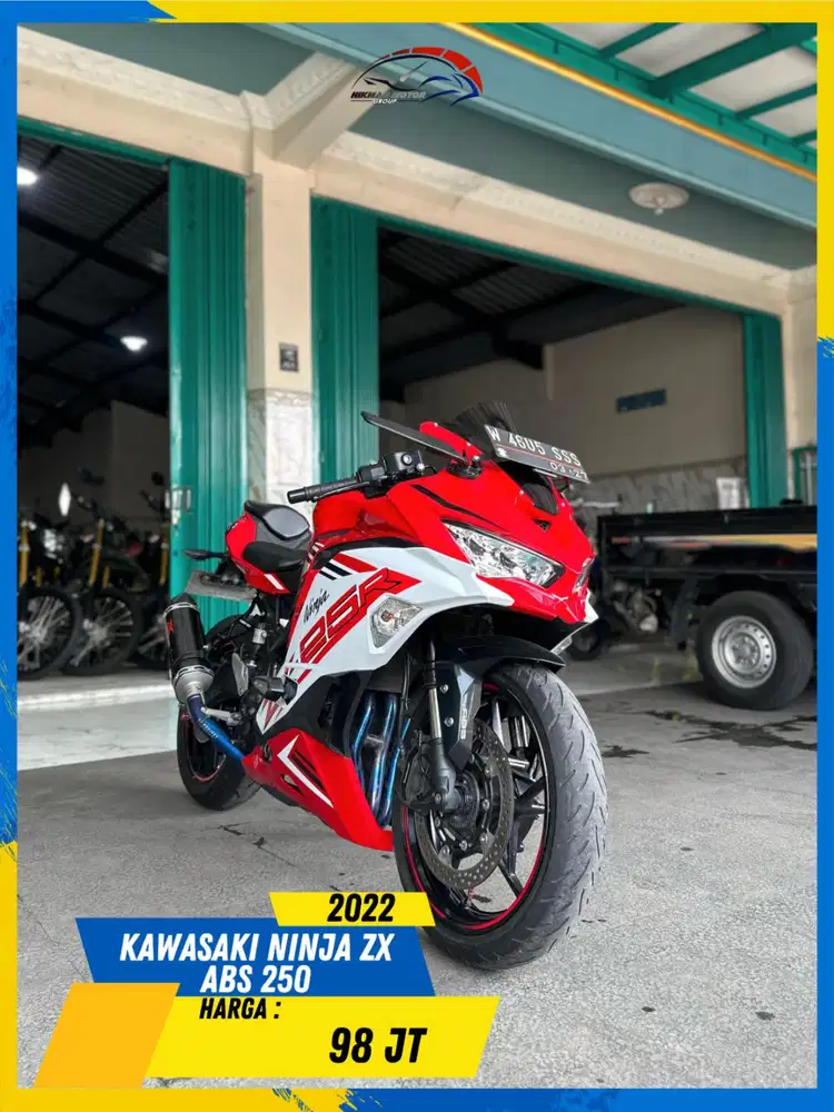 PROMO SPESIAL‼️KAWASAKI ZX 250 ABS 2022 GASS HIKMAH MOTOR KEPUH MALANG