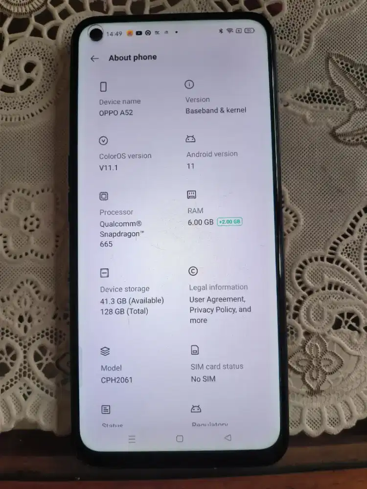 Oppo A52 6/128GB