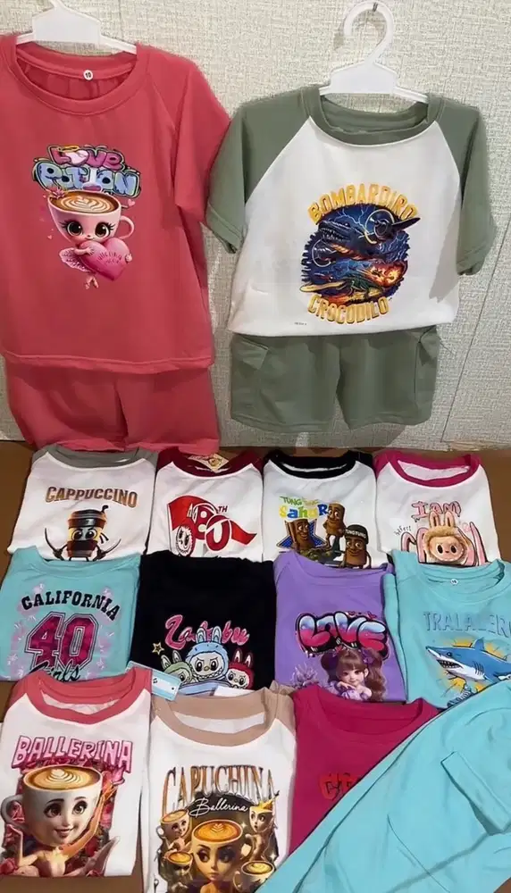 Paket usaha baju anak (setelan baju anak)