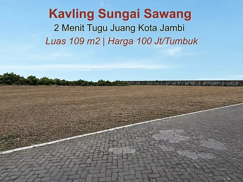 Tanah Arizona Sungai Sawang Kota Jambi Dekat Tugu Juang