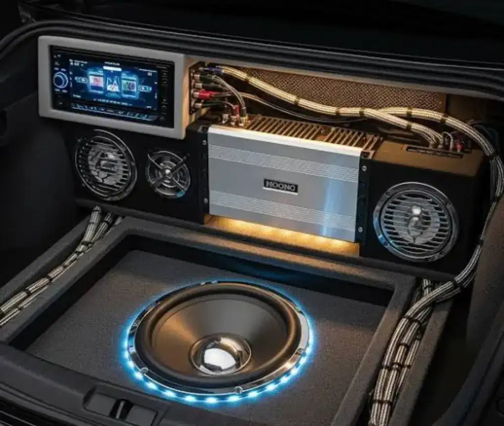 Jasa instal kabel audio mobil profesional