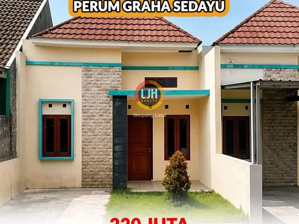 Rumah Modern Harga 220 Jutaan di Graha Sedayu Regency Genuk Semarang