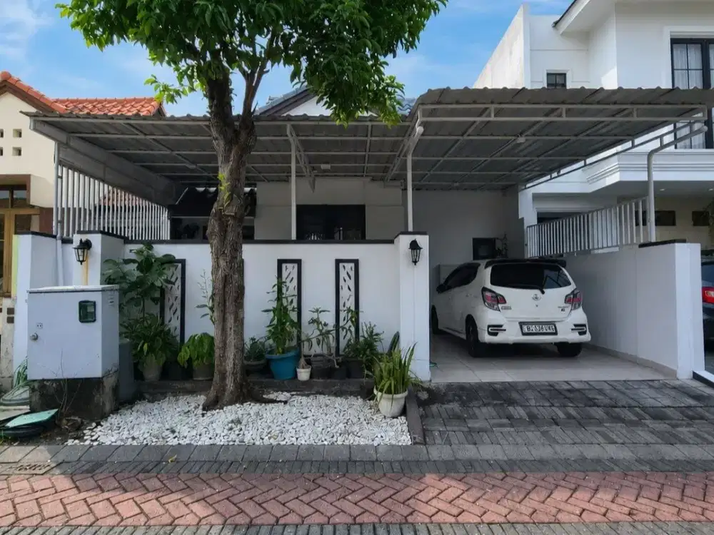 Rumah Alam Hijau, Citraland Strategis • Siap Huni • Carport