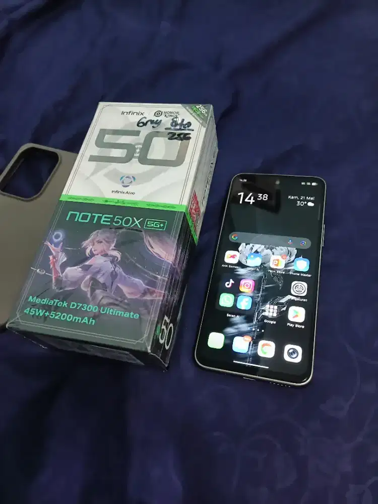 Infinix Note 50x 8/256 ( 4 Bulan pakai