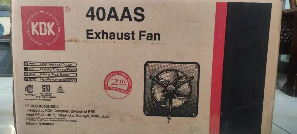 Exhaus 40 inch baru