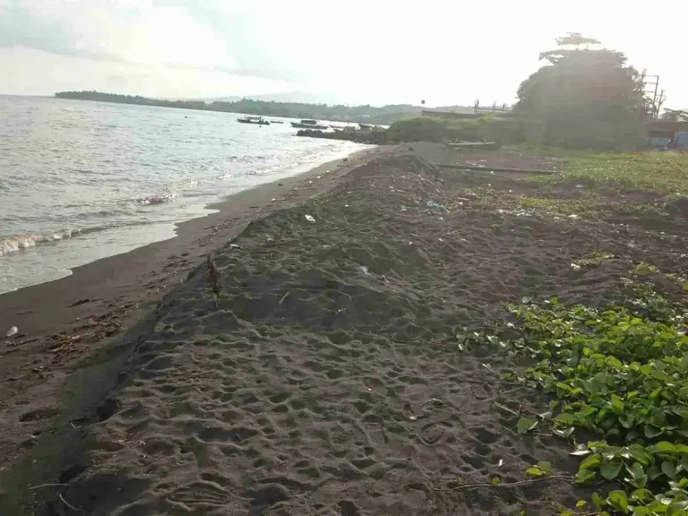 Dijual tanah rata di dekat kawasan KEK pinggir pantai Girian Bitung cocok untuk pabrik dan usaha lainnya