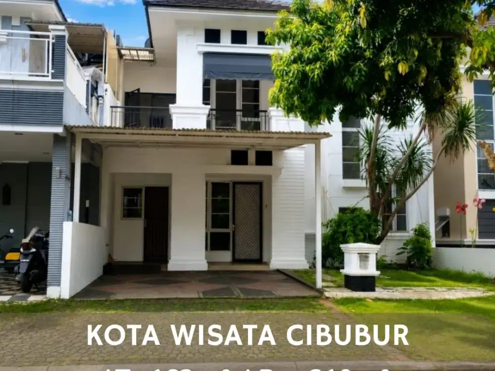 Jarang ada Kota Wisata Cibubur , Layout rumah Plong , Bangunan besar , lokasi dekat ke sekolah penabur