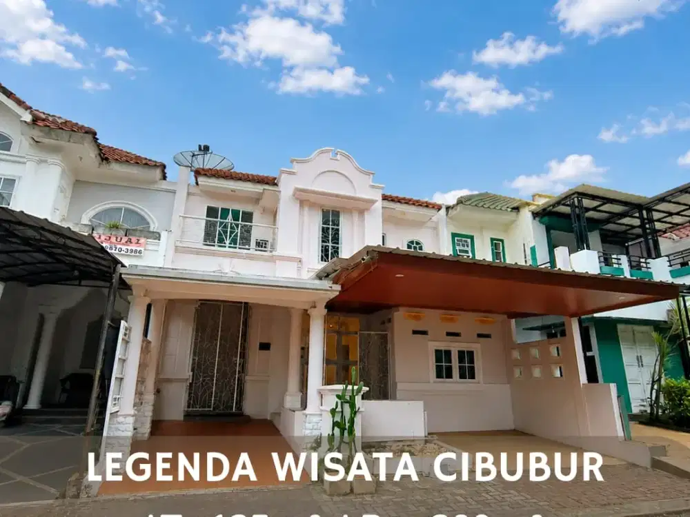 DIJUAL CEPAT Harga Miring Rumah di Legenda Wisata cibubur , Bangunan Besar siap Huni