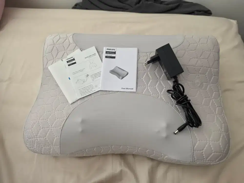 Bantal Pijat Philips | FREE MASSAGE GUN | kondisi 99%