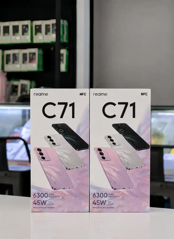 Realme C71 8/128GB (new) *Bisa Cod, Fastrespon WA