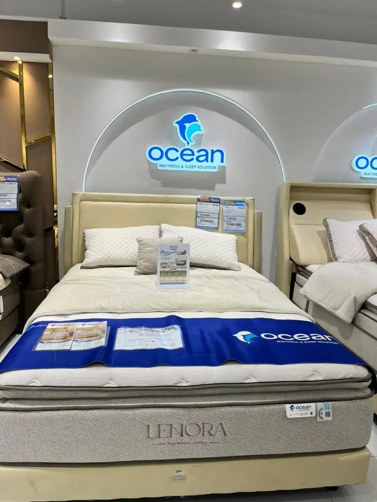 OCEAN KING SET MATRAS 180x200 LENORA, BISA CICILAN 0%