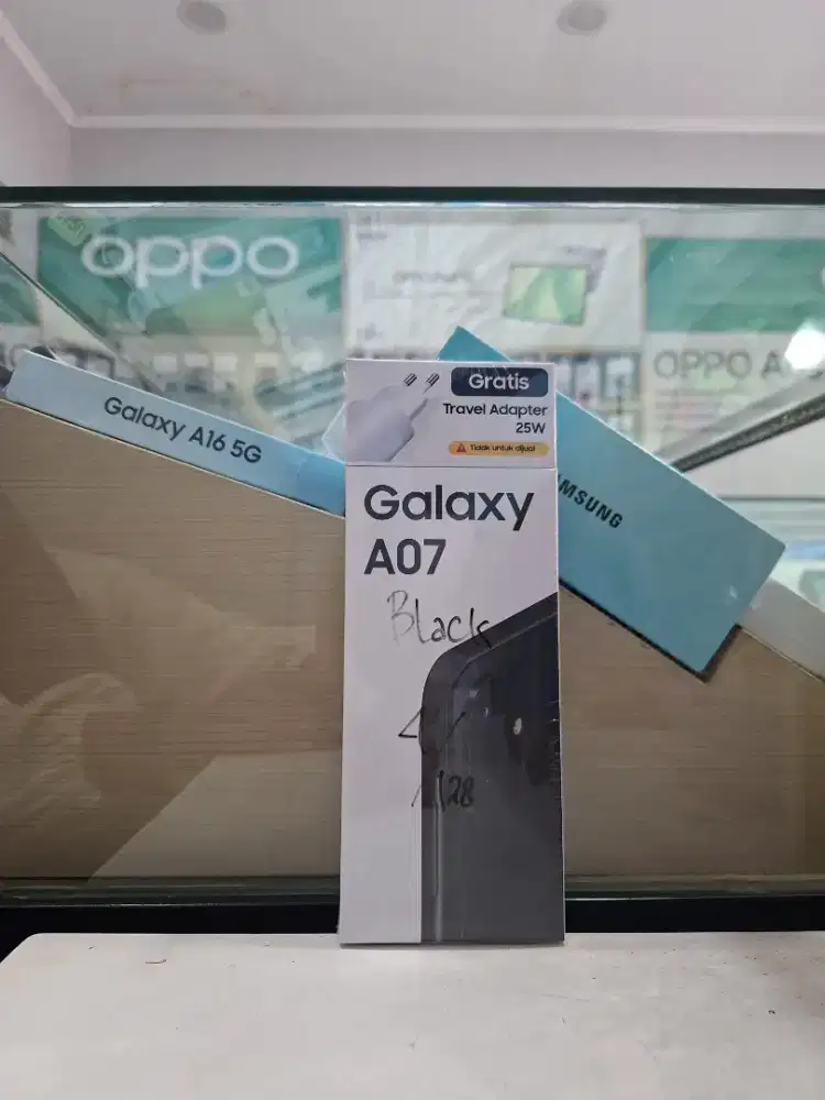 SAMSUNG A07 4/128 NEW MURAH GARANSI RESMI