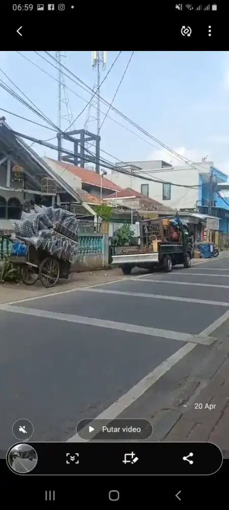 TANAH PINGGIR JALAN PENGADEGAN UTARA KALIBATA PANCORAN
