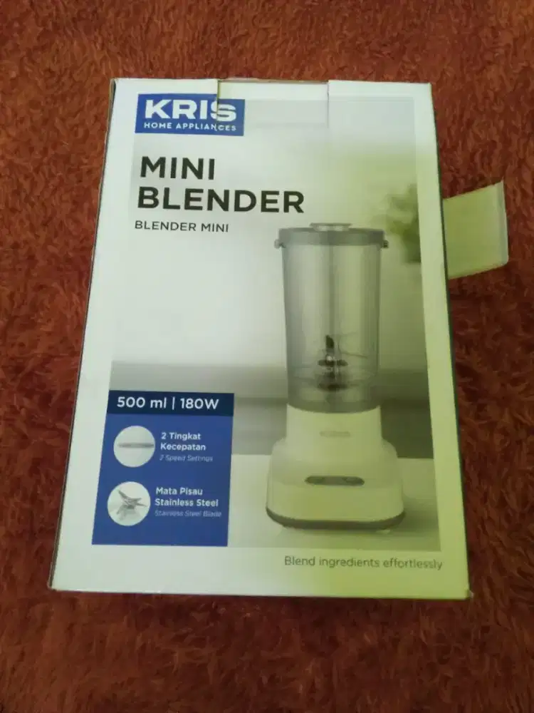 Blender BARU Kris 500 ml Mini Blender - Putih