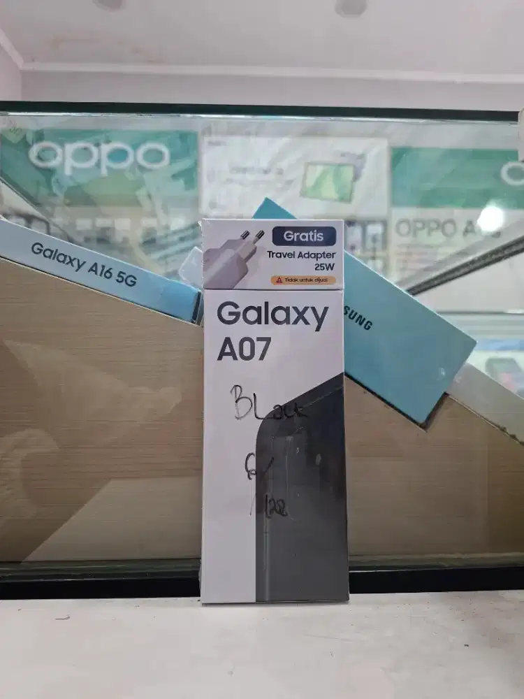 SAMSUNG A07 6/128 NEW MURAH GARANSI RESMI