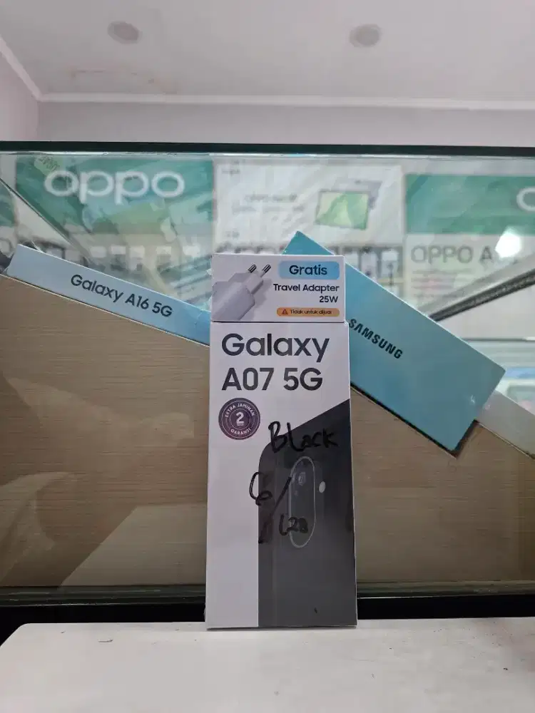 SAMSUNG A07 5G 6/128 NEW MURAH GARANSI RESMI