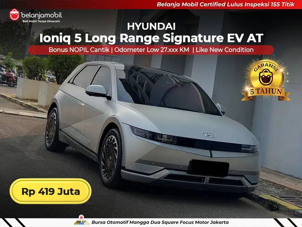 [ LOW KM 27RB ] Hyundai Ioniq 5 Long Range Signature EV 2022 2023