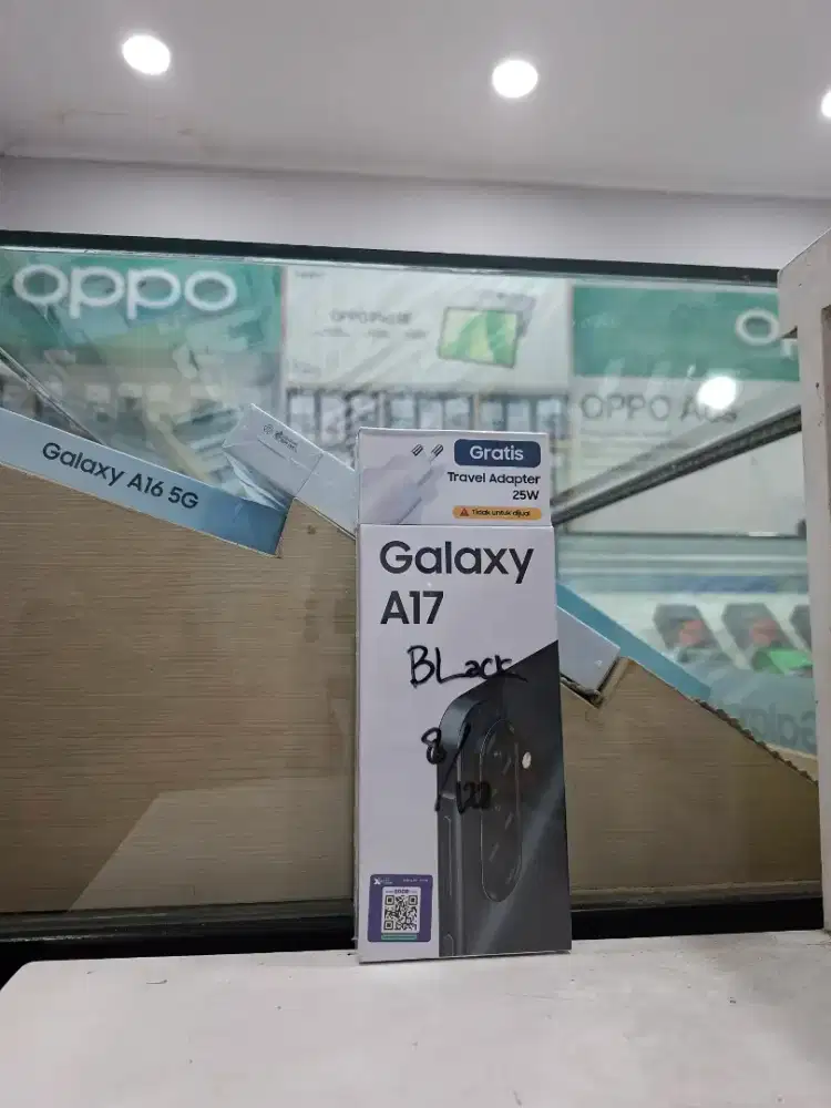 SAMSUNG A17 8/128 NEW MURAH GARANSI RESMI
