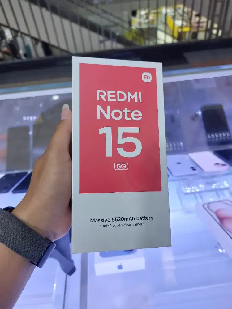 redminote 15 5g 8/256 new segel box