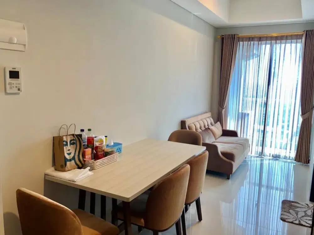 Dijual Apartemen Puri Mansion Jakarta Barat 1 Bedroom Semi Furnish View Kolam Renang
