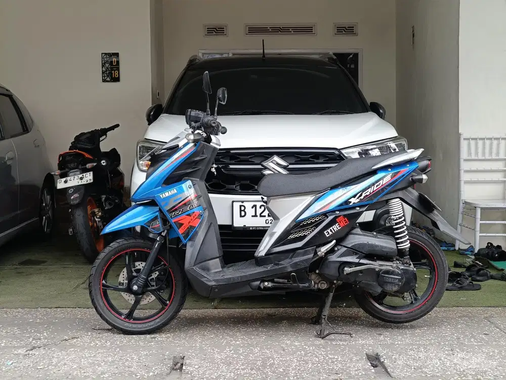 X-ride tahun 2017 full original/tt boleh gan cash lebih bagus