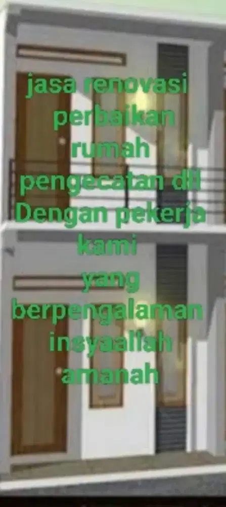 Renovasi dan perbaikan rumah