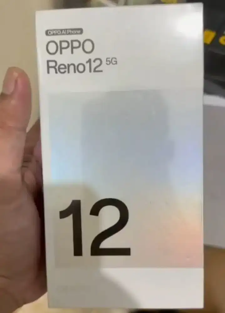 OPPO Reno 12 5G 8GB+256GB Sunset Pink BNIB Garansi Resmi Indonesia