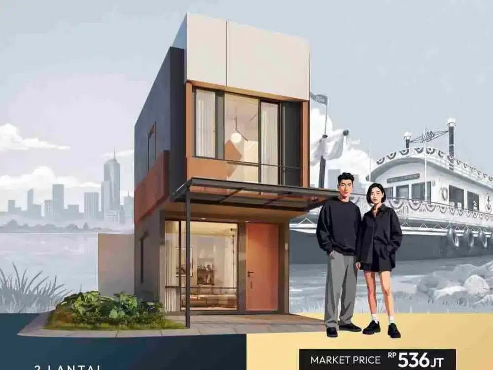 Di Jual Rumah nyaman 2lt  harga 500juta an Lippo cikarang Bekasi