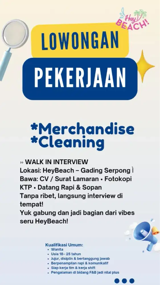 Lowongan pekerjaan