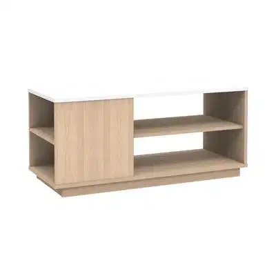 Selma Carrol Meja Tamu - Cokelat Maple
