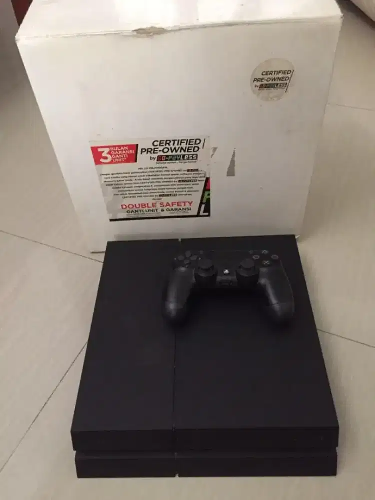 JUAL PS 4 FAT 500 GB