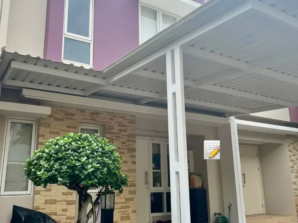 Rumah Hadap Utara Cluster Thomson Gading Serpong