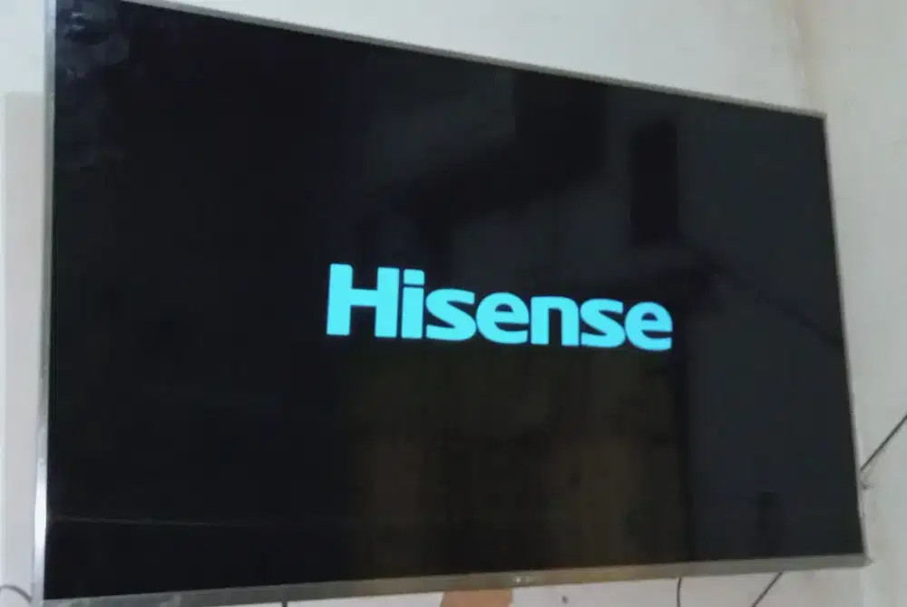 Bu Tv Smart Digital Android Hisense 55inch,msh grez,bigkai diplastikin