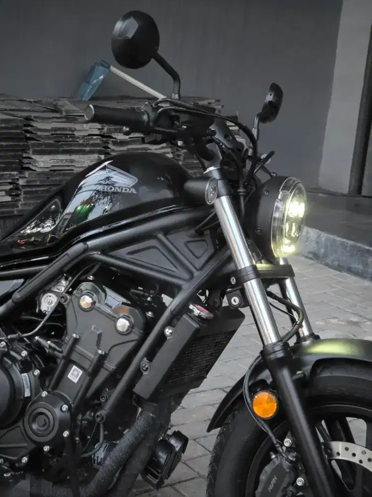 Moge Cruiser Honda Rebel500/Cmx500 th 2023 Km 1rb Like New Siap Turing