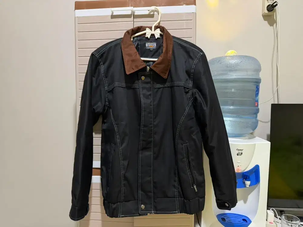Jaket pria harrington size L