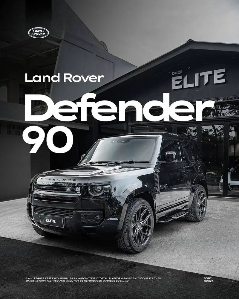 NIK 2021 Land Rover Defender 90 SE 2.0 Santorini Black
